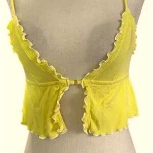 Urban Outfitters Out from under. Yellow woman’s bralette crop top